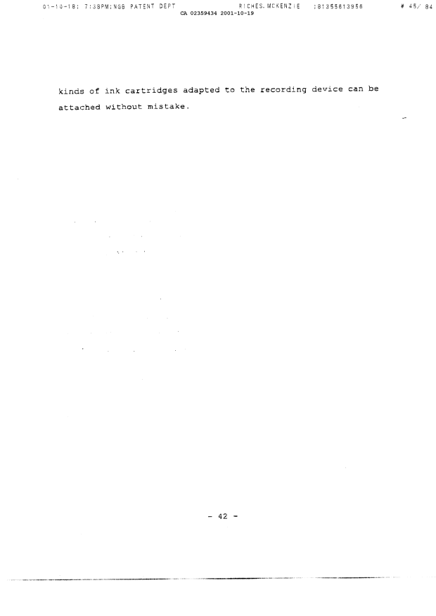 Canadian Patent Document 2359434. Description 20011019. Image 42 of 42