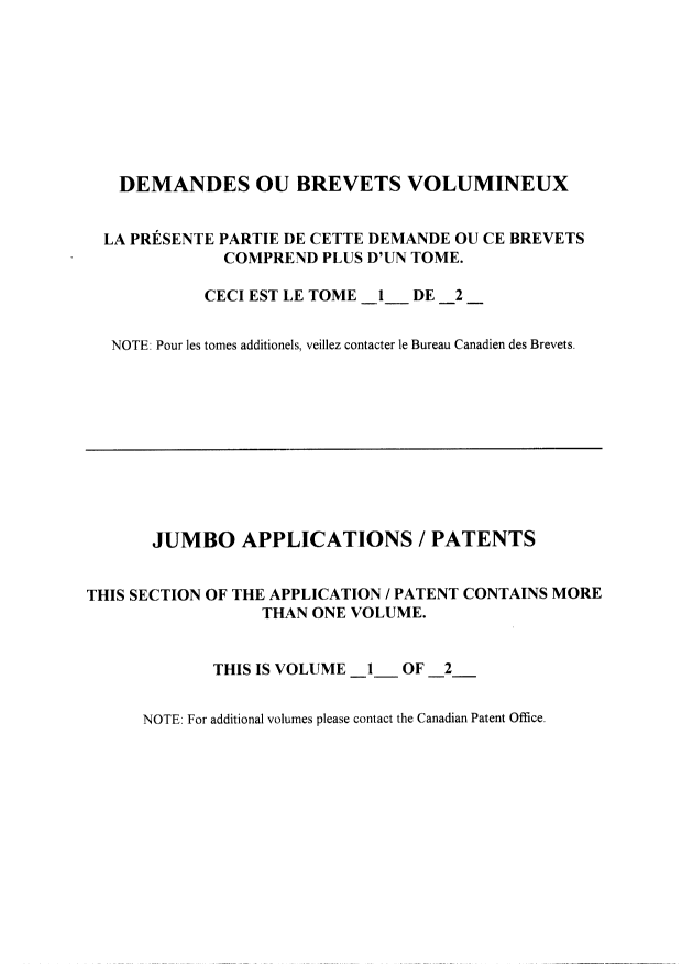 Canadian Patent Document 2365281. Description 20051228. Image 1 of 250