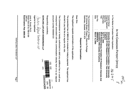 Document de brevet canadien 2369812. Poursuite-Amendment 20041215. Image 1 de 1
