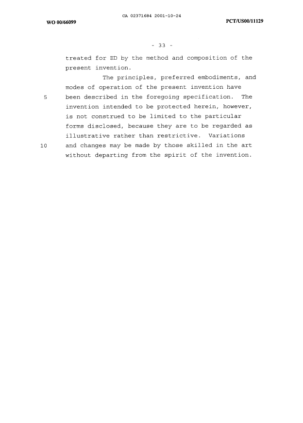 Canadian Patent Document 2371684. Description 20060502. Image 33 of 33