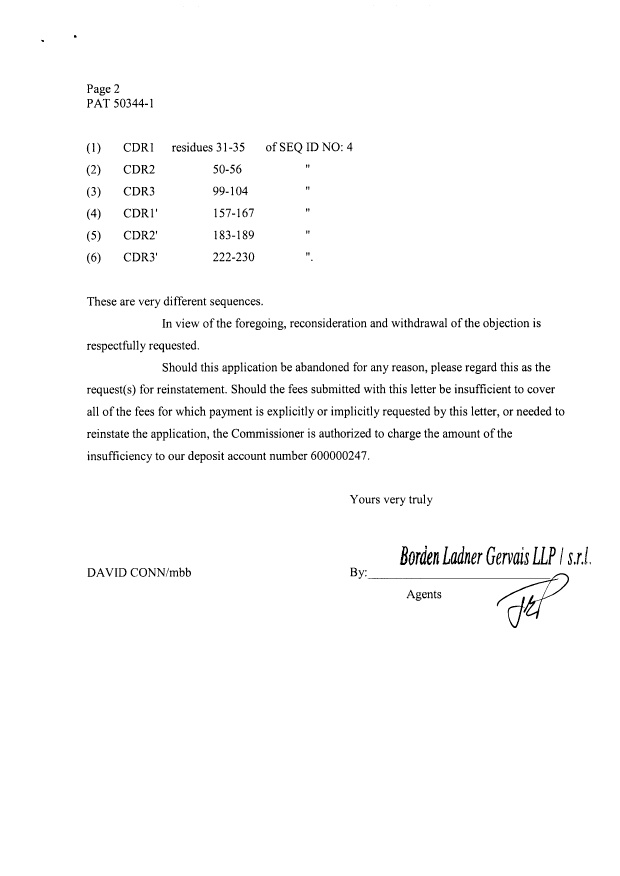 Canadian Patent Document 2372813. Prosecution-Amendment 20071004. Image 2 of 2