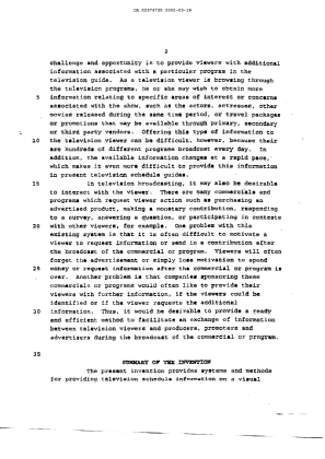 Canadian Patent Document 2374730. Description 20011218. Image 2 of 43