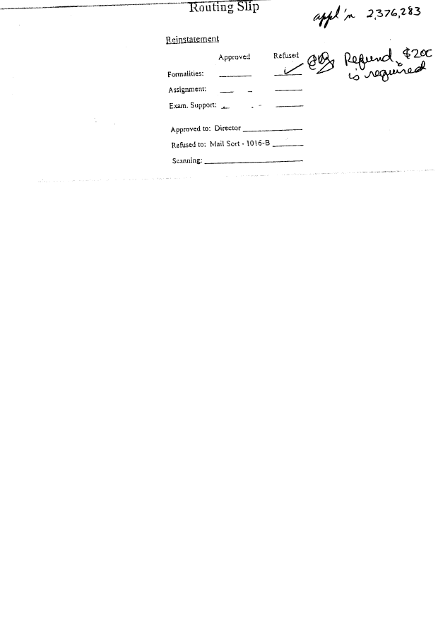 Canadian Patent Document 2376283. Correspondence 20041202. Image 1 of 3