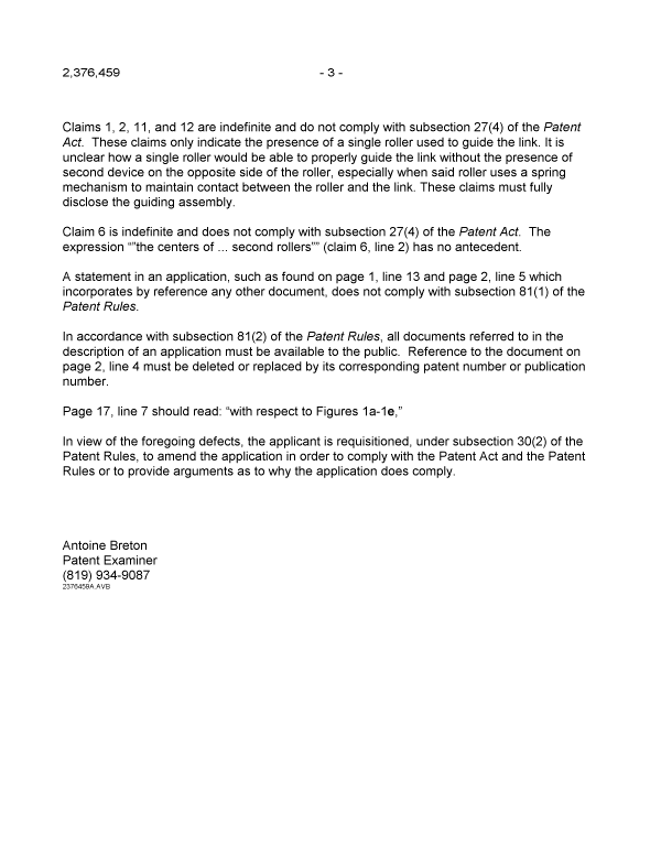 Canadian Patent Document 2376459. Prosecution-Amendment 20051205. Image 3 of 3