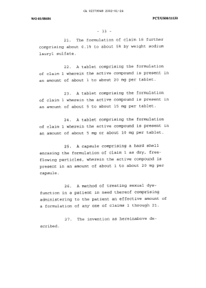 Document de brevet canadien 2379948. Revendications 20011224. Image 5 de 5