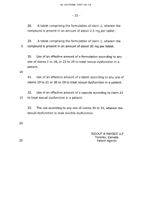 Document de brevet canadien 2379948. Revendications 20061224. Image 5 de 5