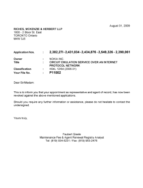 Canadian Patent Document 2382271. Correspondence 20081231. Image 1 of 1