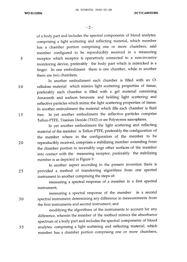Canadian Patent Document 2382531. Description 20020228. Image 2 of 13