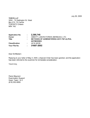 Document de brevet canadien 2385745. Poursuite-Amendment 20041226. Image 1 de 1