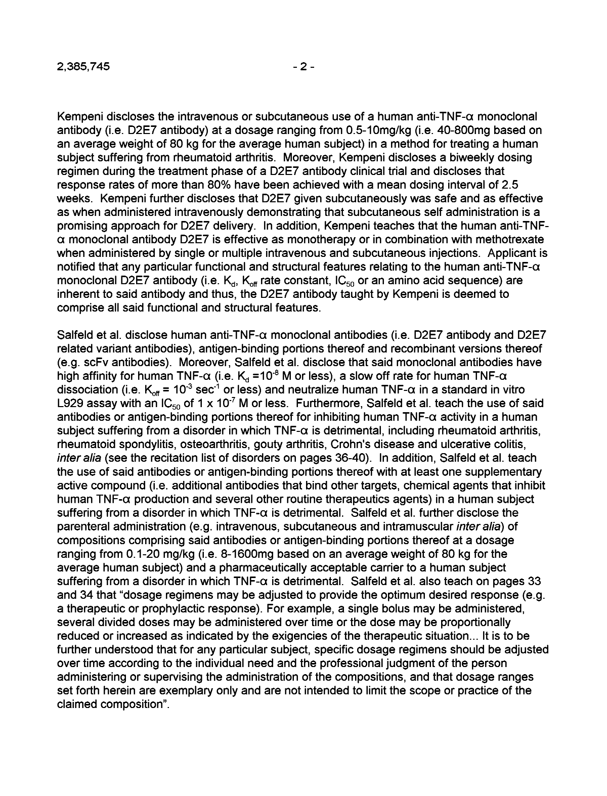 Canadian Patent Document 2385745. Prosecution-Amendment 20071229. Image 2 of 8