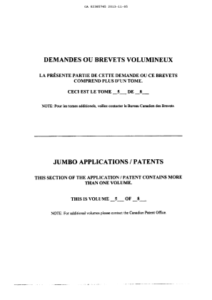 Canadian Patent Document 2385745. Prosecution-Amendment 20121205. Image 1 of 350