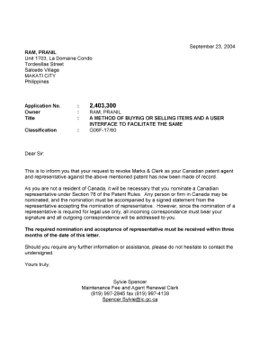 Canadian Patent Document 2403300. Correspondence 20040923. Image 1 of 1