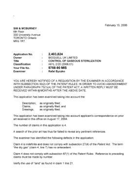 Canadian Patent Document 2403824. Prosecution-Amendment 20060215. Image 1 of 2