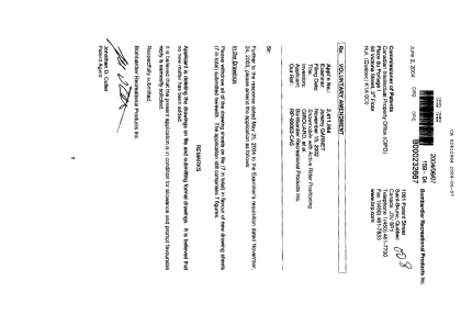 Canadian Patent Document 2411964. Prosecution-Amendment 20040607. Image 1 of 8