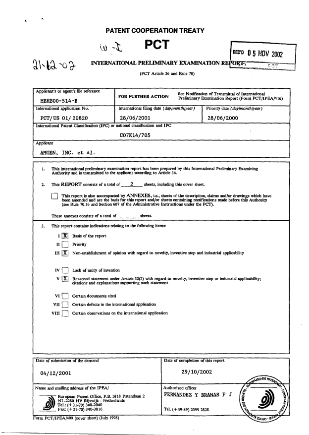 Canadian Patent Document 2413673. PCT 20011221. Image 1 of 2