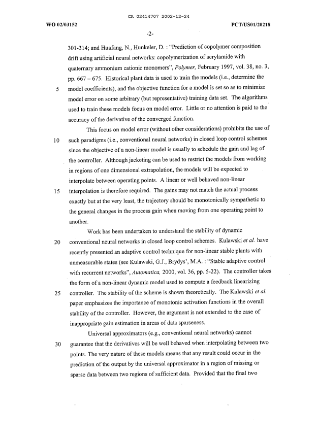 Canadian Patent Document 2414707. Description 20021224. Image 2 of 34