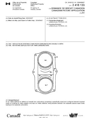 Document de brevet canadien 2418133. Page couverture 20031212. Image 1 de 1
