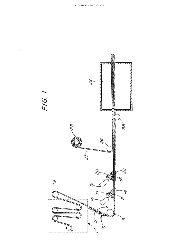 Canadian Patent Document 2418433. Drawings 20030203. Image 1 of 1