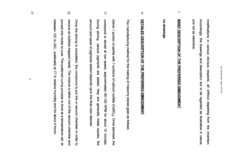 Document de brevet canadien 2421148. Description 20021204. Image 4 de 5