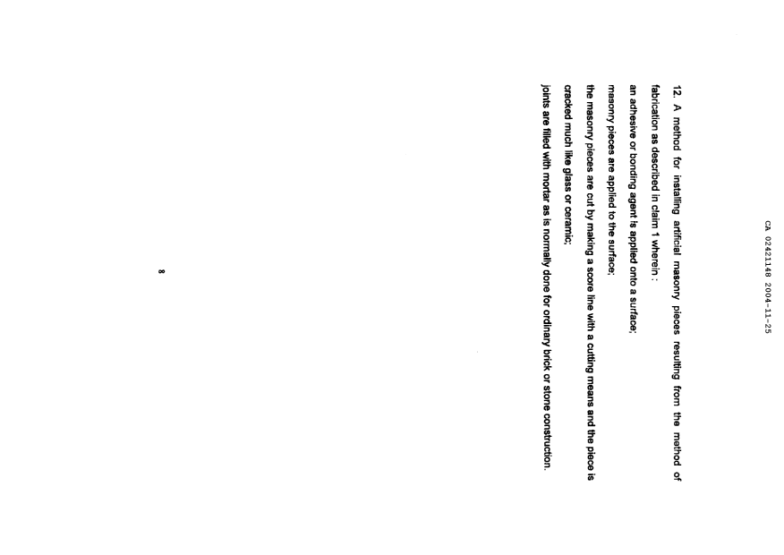 Document de brevet canadien 2421148. Revendications 20031225. Image 3 de 3