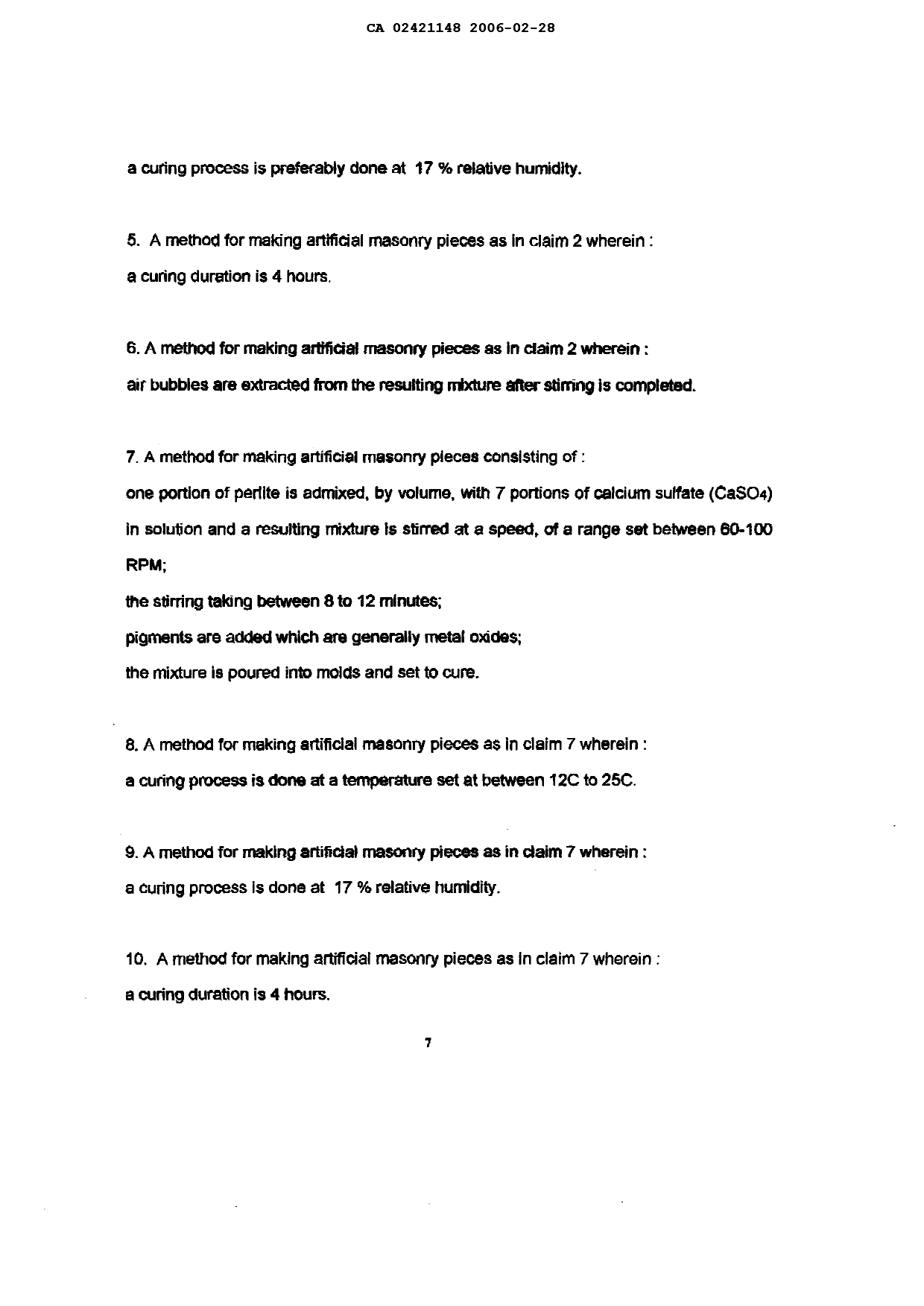 Document de brevet canadien 2421148. Revendications 20051228. Image 2 de 3