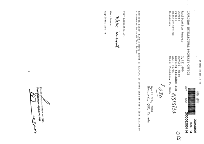 Document de brevet canadien 2421400. Poursuite-Amendment 20031206. Image 1 de 17
