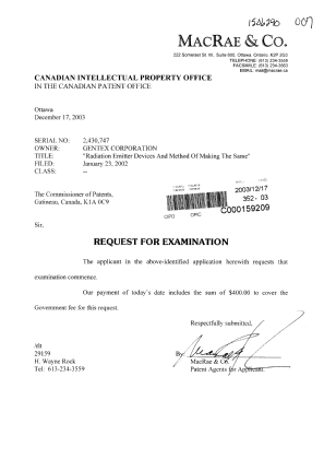 Canadian Patent Document 2430747. Prosecution-Amendment 20021217. Image 1 of 1