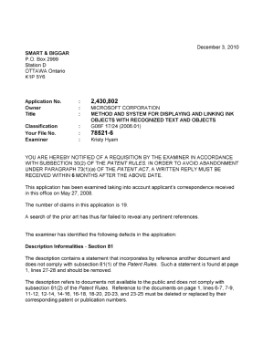 Canadian Patent Document 2430802. Prosecution-Amendment 20101203. Image 1 of 2