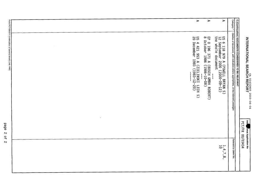 Canadian Patent Document 2432805. PCT 20030604. Image 2 of 8
