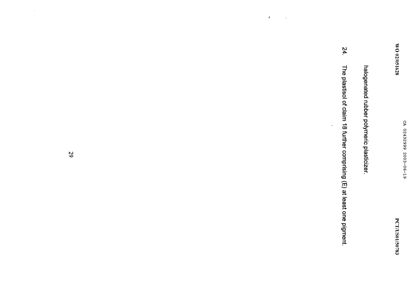 Document de brevet canadien 2432999. Revendications 20021219. Image 4 de 4