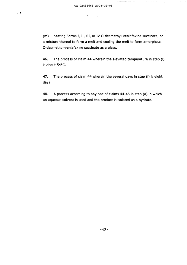 Document de brevet canadien 2436668. Revendications 20080208. Image 9 de 9