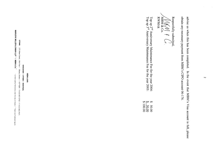 Canadian Patent Document 2439260. Prosecution-Amendment 20051218. Image 2 of 2