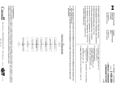 Canadian Patent Document 2439260. Cover Page 20111227. Image 1 of 1