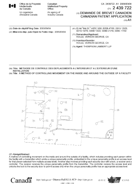 Canadian Patent Document 2439722. Cover Page 20050211. Image 1 of 1