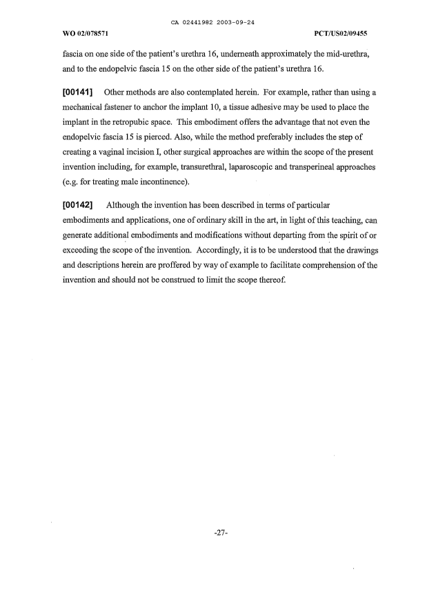 Canadian Patent Document 2441982. Description 20061213. Image 28 of 28