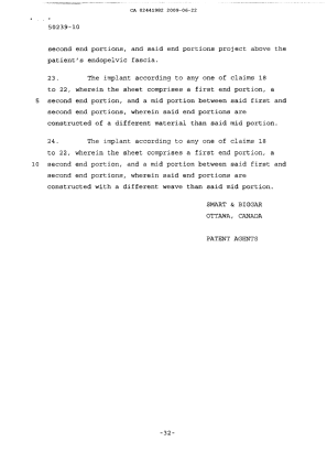 Document de brevet canadien 2441982. Poursuite-Amendment 20081222. Image 12 de 12