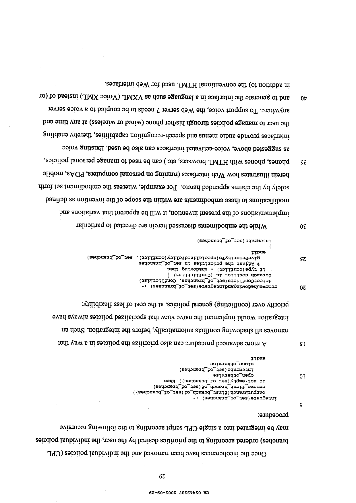 Canadian Patent Document 2443337. Description 20021229. Image 29 of 30