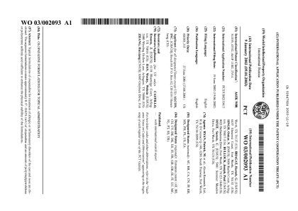 Document de brevet canadien 2447924. Abrégé 20021219. Image 1 de 1