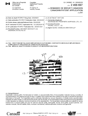 Canadian Patent Document 2456697. Cover Page 20040330. Image 1 of 1