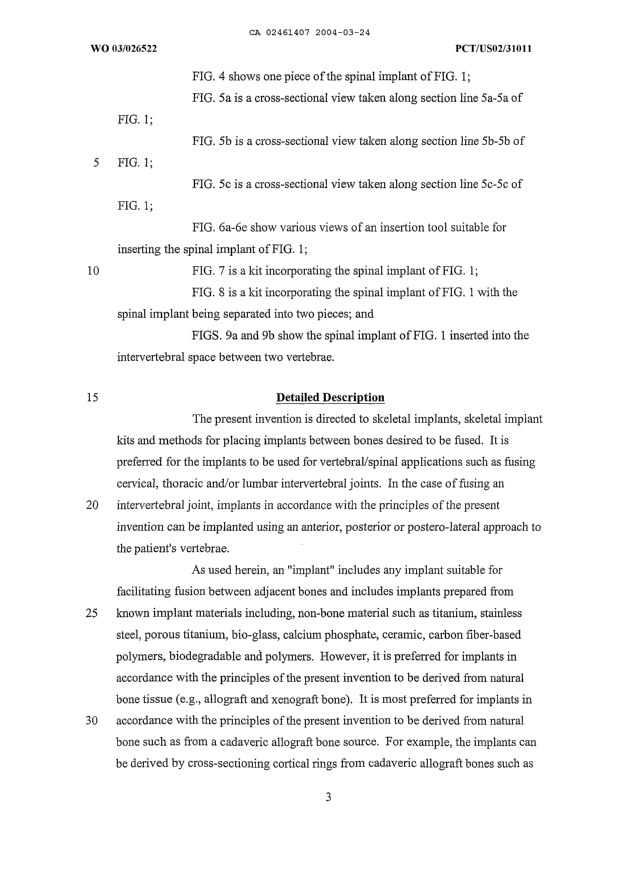 Canadian Patent Document 2461407. Description 20031224. Image 3 of 9
