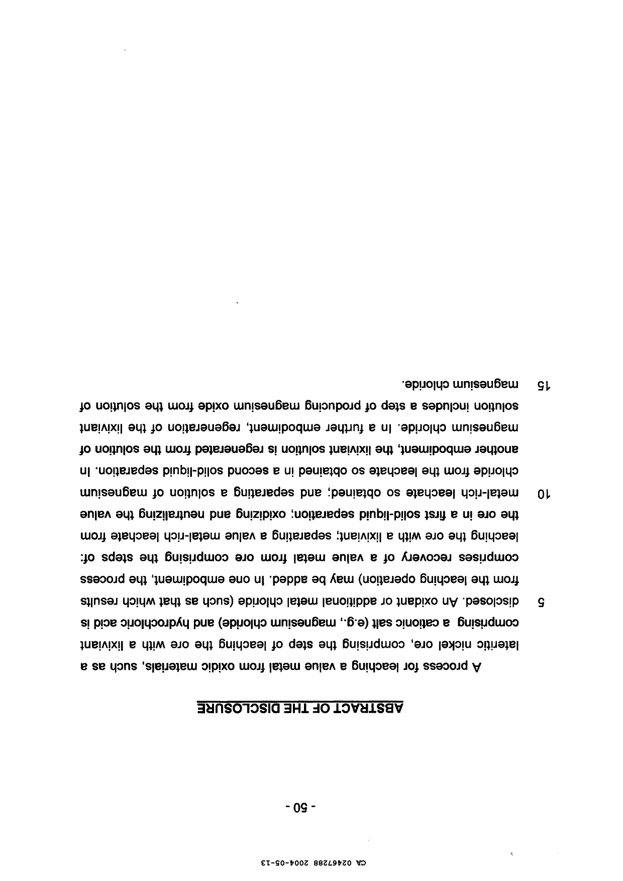 Document de brevet canadien 2467288. Abrégé 20031213. Image 1 de 1