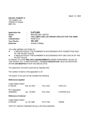 Document de brevet canadien 2473063. Poursuite-Amendment 20041210. Image 1 de 3
