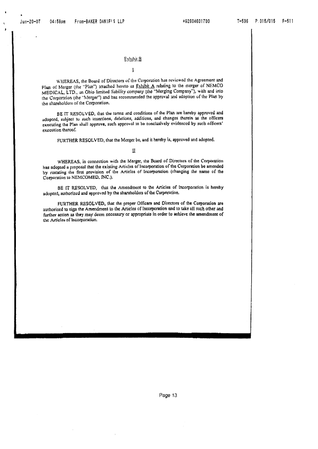 Document de brevet canadien 2475142. Correspondance 20080731. Image 15 de 15