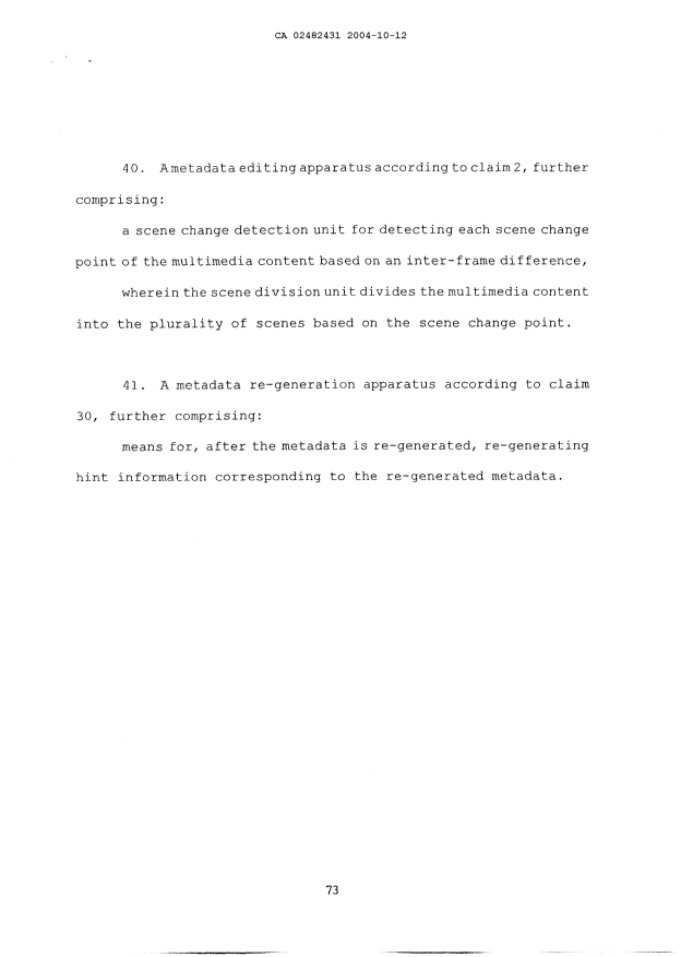 Canadian Patent Document 2482431. Prosecution-Amendment 20041012. Image 20 of 20