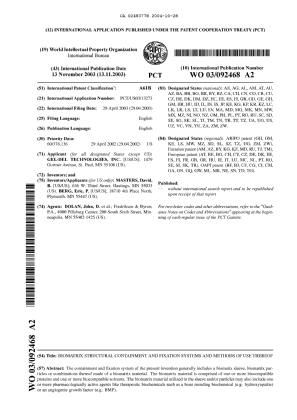 Document de brevet canadien 2483778. Abrégé 20031228. Image 1 de 1