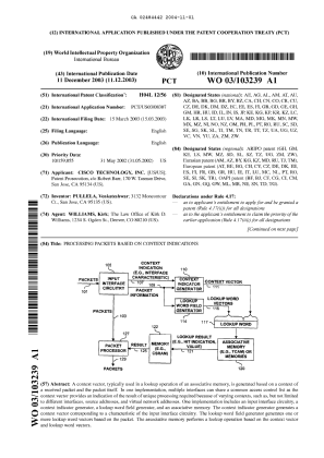 Document de brevet canadien 2484442. Abrégé 20031201. Image 1 de 2
