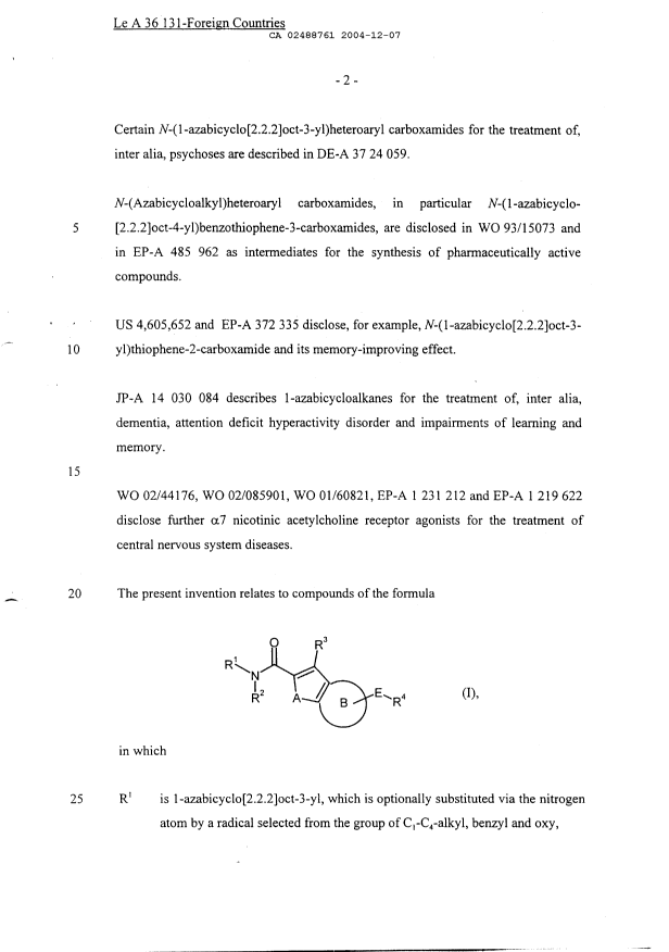 Canadian Patent Document 2488761. Description 20101029. Image 2 of 218