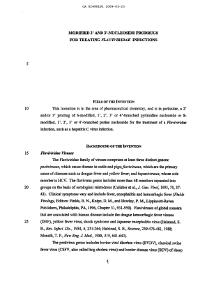 Canadian Patent Document 2490191. Description 20081223. Image 1 of 157