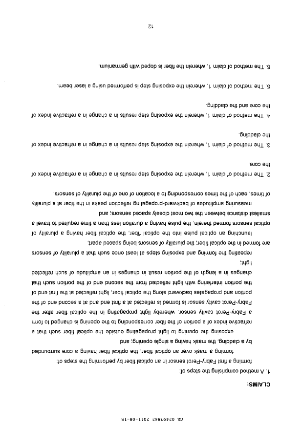 Document de brevet canadien 2497842. Revendications 20101215. Image 1 de 2