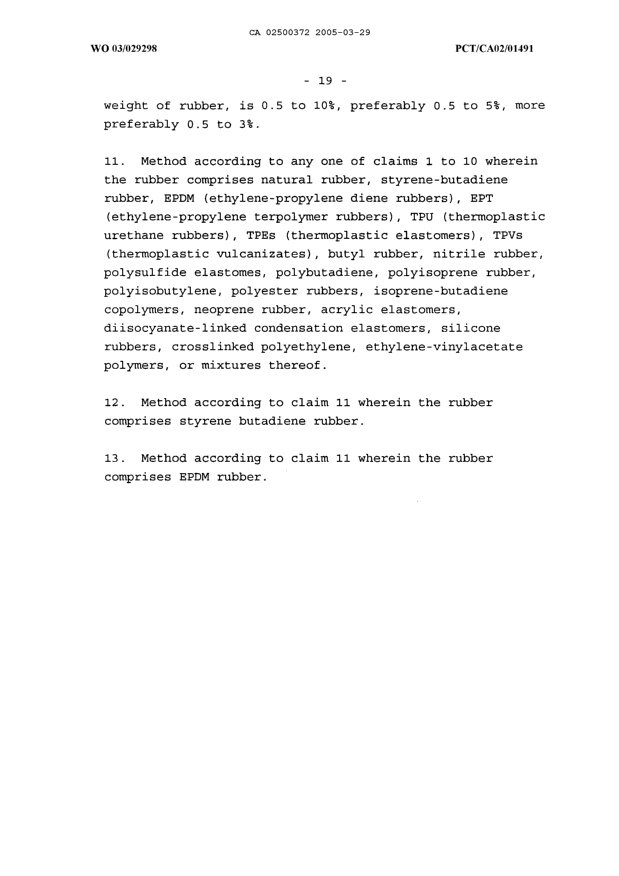 Document de brevet canadien 2500372. Revendications 20050329. Image 2 de 2